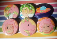Image 2 of Gummy and The Doctor, Pin-Back Buttons