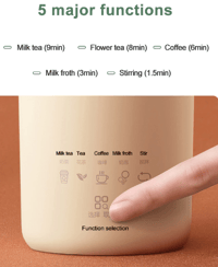 Image 2 of Multifunctional Portable Coffee, Tea, Milk Tea, Frother Machine 