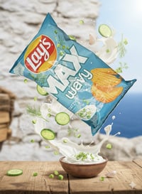 Lays Max Wavy Tzatziki 