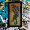 Glitter Panther- Glass Painting