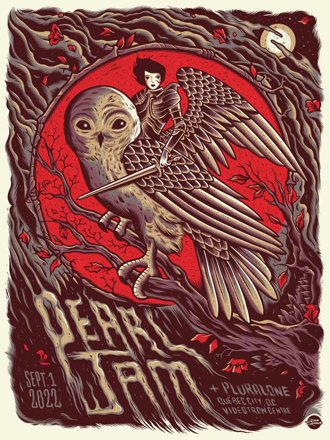 Image of Pearl Jam - Québec City 2022 - Poster