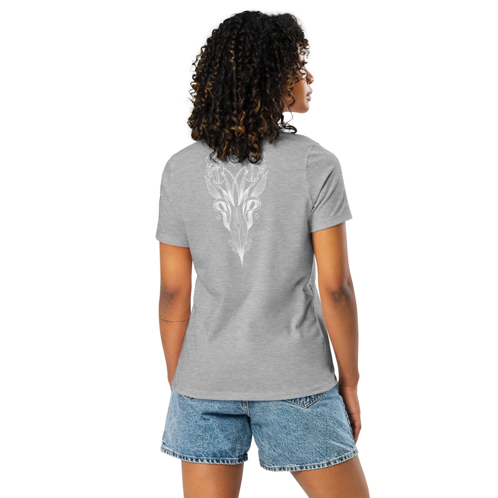 Image of Iris Flowers - Women's Relaxed T-Shirt