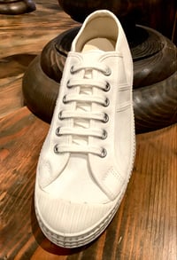 Image 2 of VEGANCRAFT white canvas lo top sneaker shoes made in Slovakia 