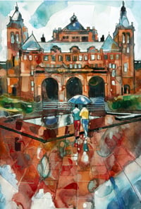 A wet afternoon at Kelvingrove Art Gallery