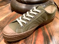 Image 4 of VEGANCRAFT olive brown sole lo top sneaker shoes made in Slovakia 