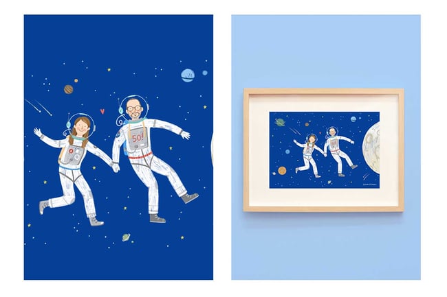 ritratti personalizzati 