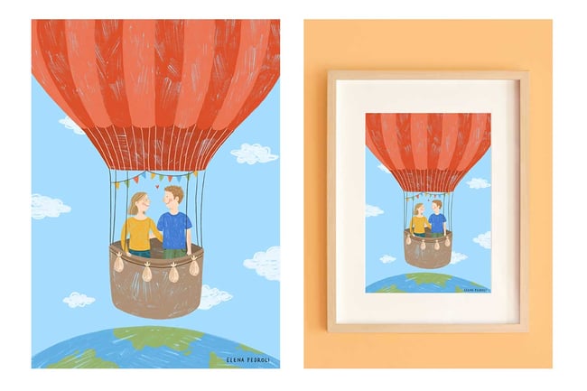 ritratti personalizzati 