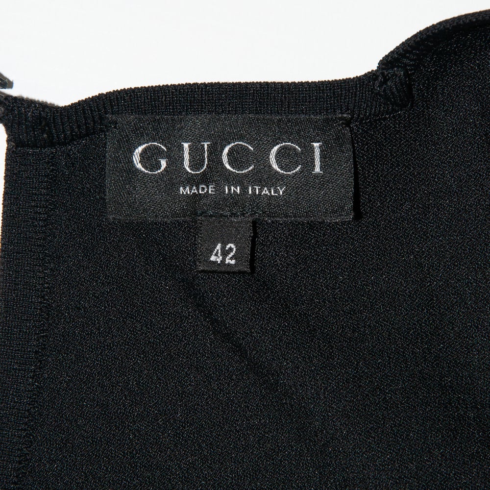 Image of Gucci by Tom Ford 1998 Runway Buckle Top