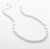 White pearl necklace