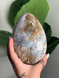 Image 2 of SEA JASPER FREEFORM -MADAGASCAR- D