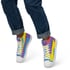 I'm A Little Abstract Men’s High Top Canvas Shoes Image 2