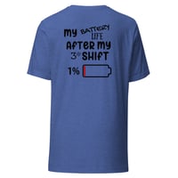 Image 1 of Nurse's Battery Life T-shirt