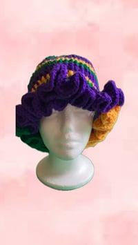 Image 1 of Free range ruffle bucket hat 