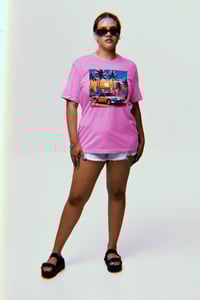 Image 1 of SUNSET DRIVES OCEAN FRONT T-SHIRT