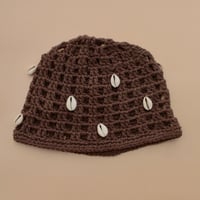 Image 3 of Shell Crochet Beanie