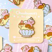 Image 2 of Tsuchinoko Sundae Enamel Pin
