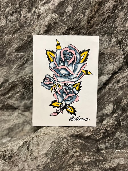 Image of Tattoo Flash: Lee Roy Rose