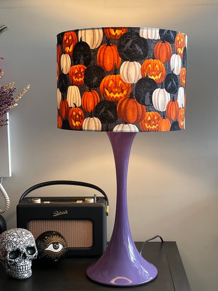 Image of Midnight Magic Large Pumpkins Black Multi shade 30cm