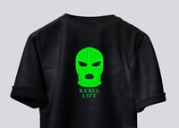 Image 2 of Rebel Life T-Shirt (Balaclava Edition)