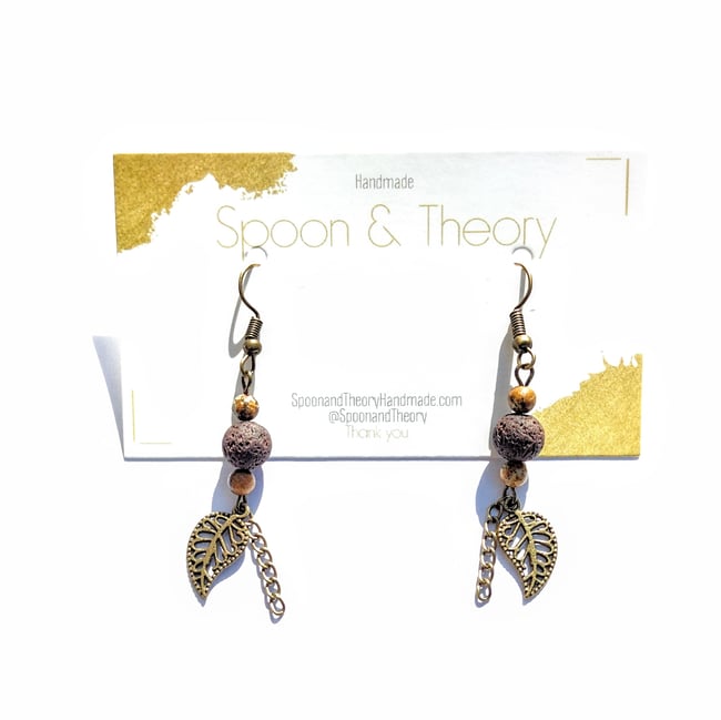 Jaspertail Essential Oil Diffuser Earrings