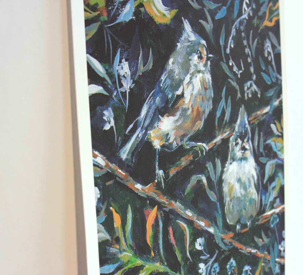 Print of Rose and Margaret, Visiting.