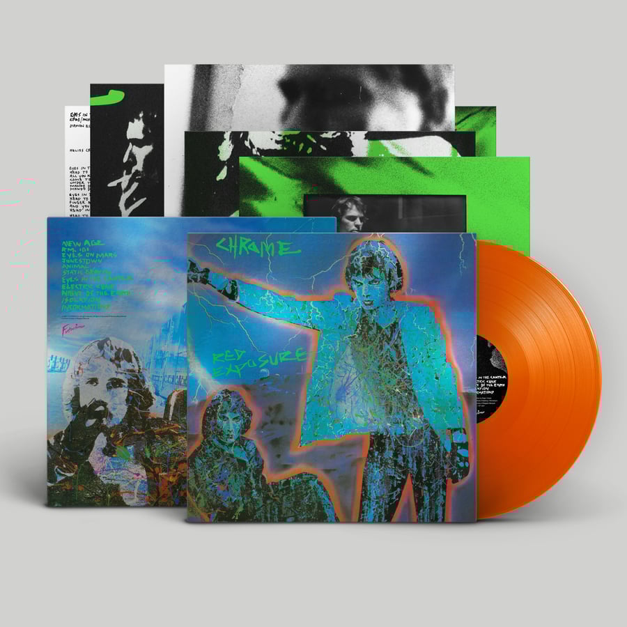 Image of <h4>CHROME</h4><h5>Red Exposure LP</h5><h6>Mondo Dance Vinyl</h6>