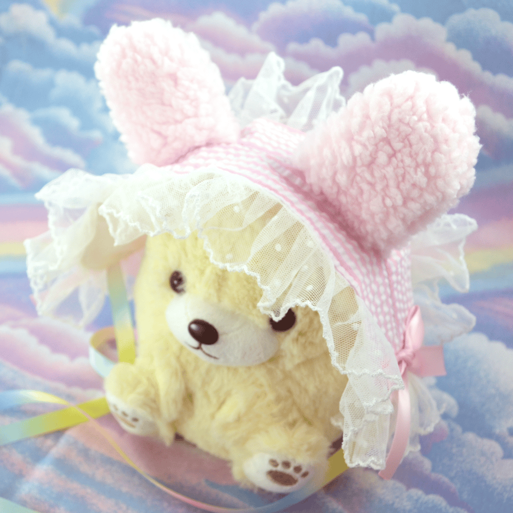 Bunny Headdress: Pink Bows