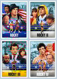 Rocky I-IV print set