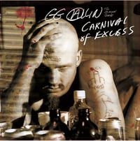 GG ALLIN - CARNIVAL OF EXCESS TPOS REISSUE LP