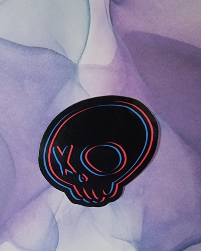 Image of xo Skull - Sticker