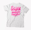 Whiskey Throttle Teeshirt - Day Glo Pink