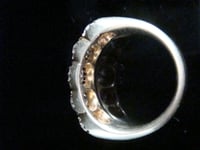 Image 3 of Early Victorian 18ct yellow gold old cut diamond 2.60-2.80ct 5 stone ring