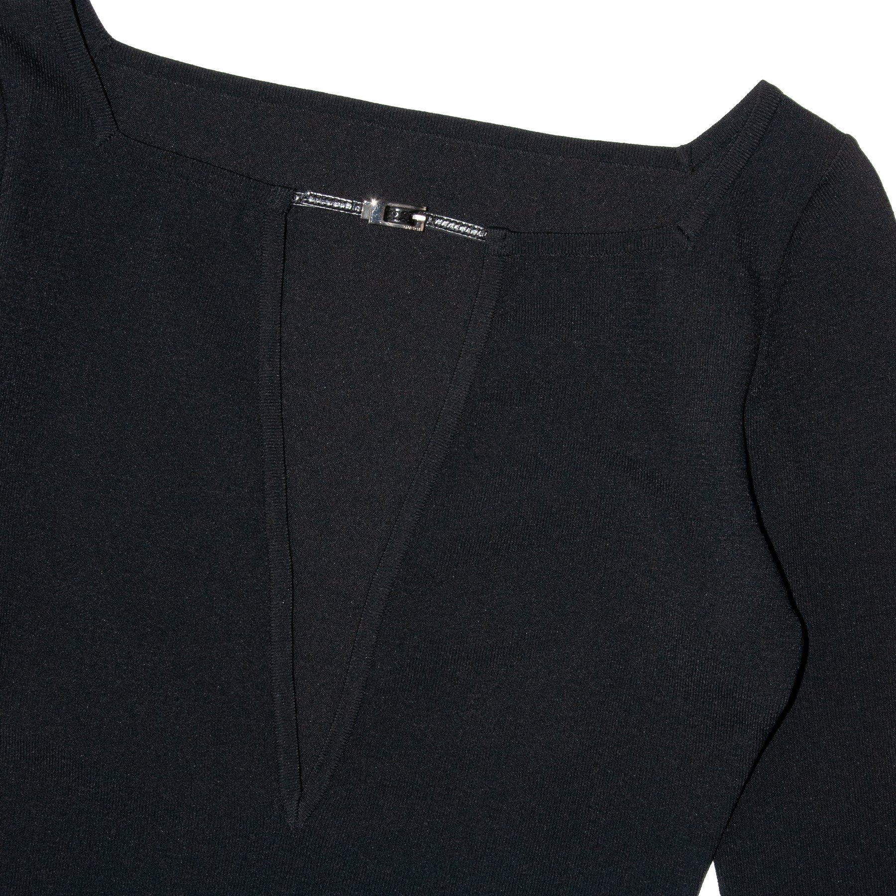 Image of Gucci by Tom Ford 1998 Runway Buckle Top