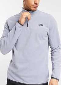 Image 2 of  The North Face TKA 1/4 Zip Glacier Fleece 