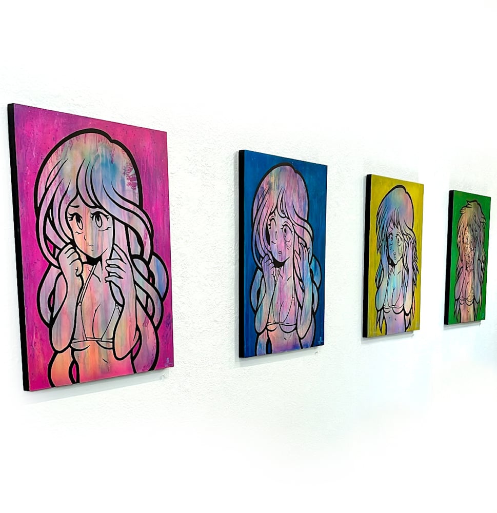 Image of Melty Girl  -Original Paintings-