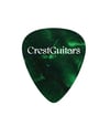 CrestGuitars Guitar Picks Green Pearloid