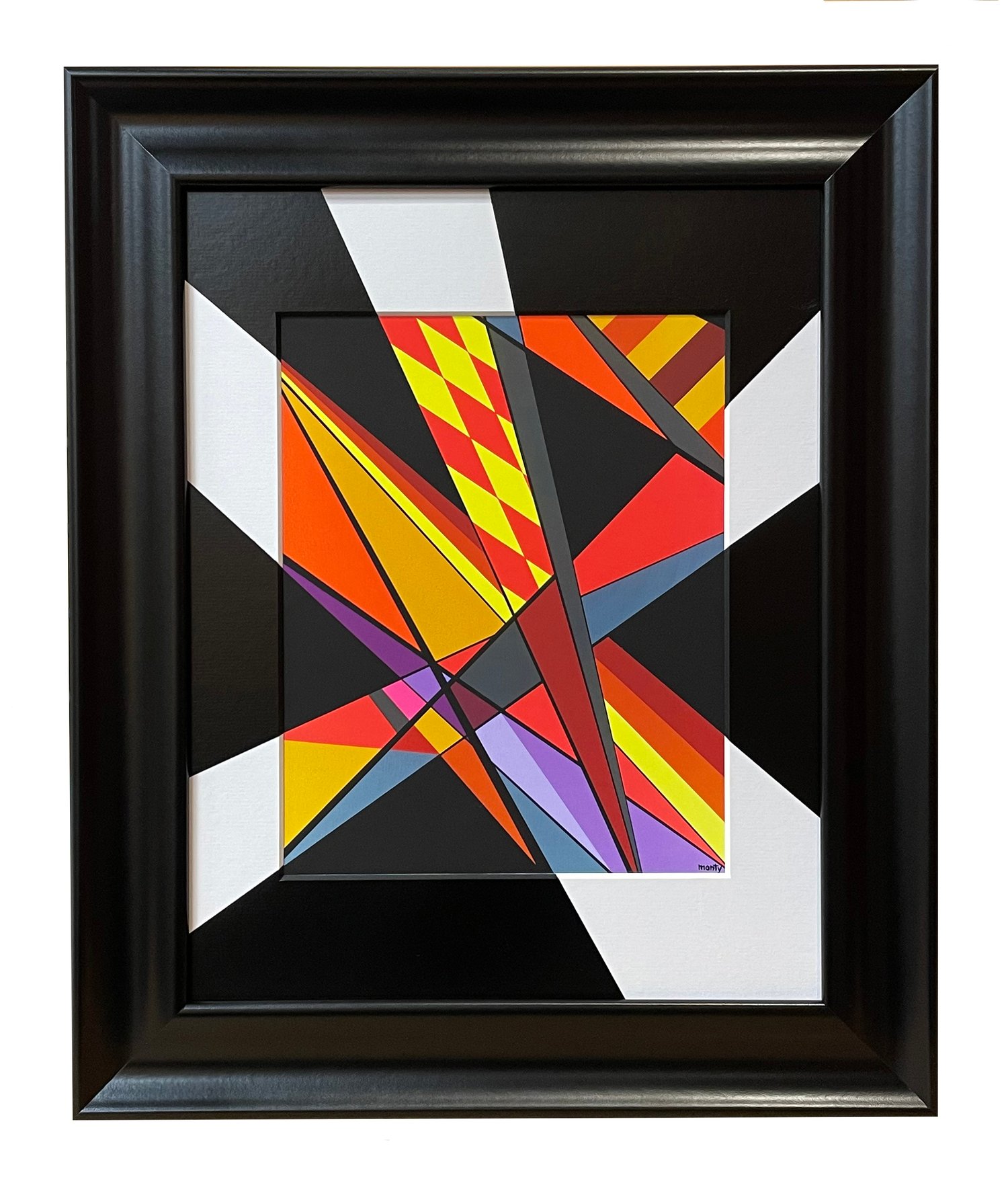 Image of "Geo #65" - Framed archival pigment print on paper - The Geo Series