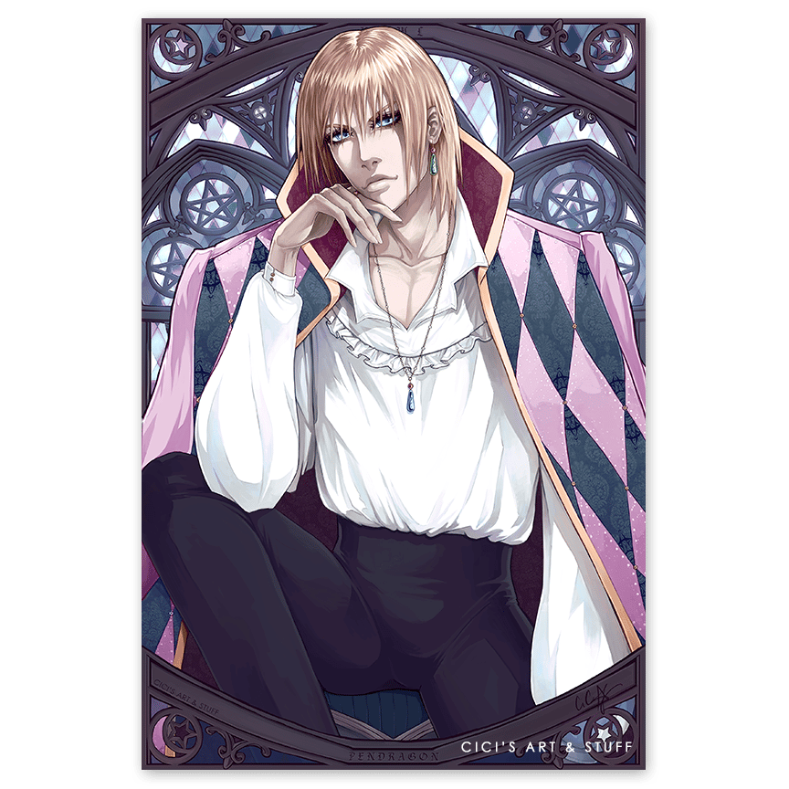 Image of Howl Pendragon Print