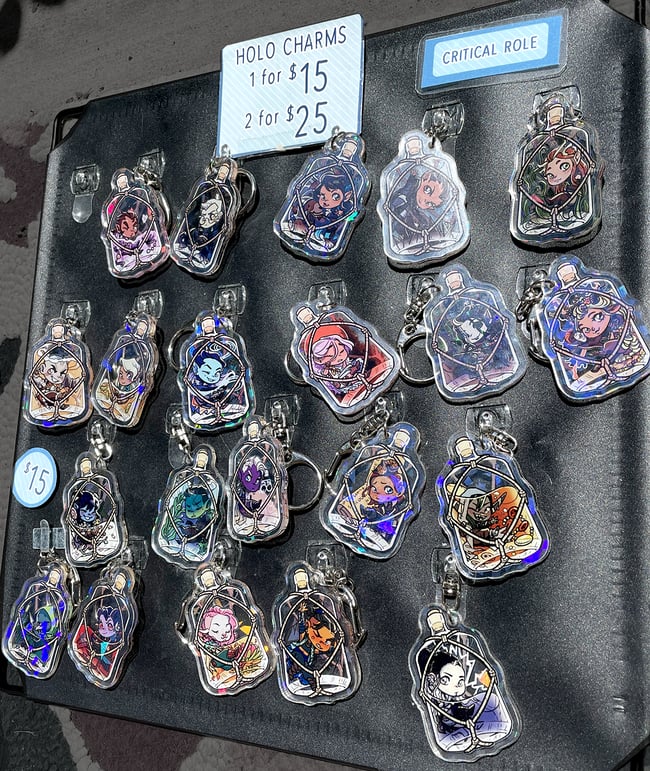 Critrole C1 Holographic Charms