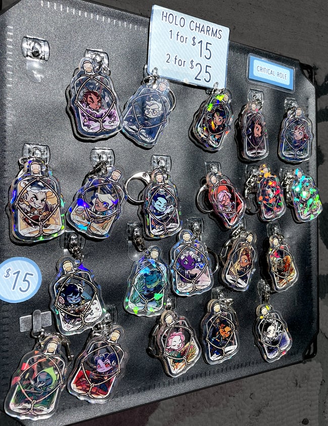 Critrole C1 Holographic Charms
