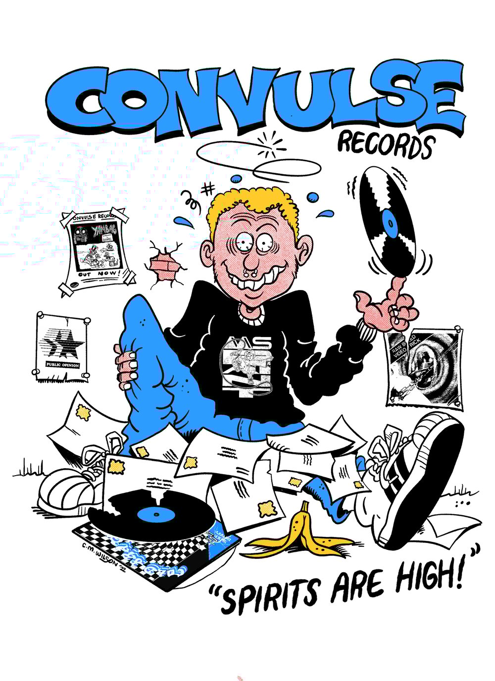 Convulse Records "Young Nick" Shirt