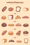 [LAST CHANCE] Wheatloaves Sticker Sheet