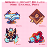 [LAST CHANCE] Genshin Impact Emblem Mini Enamel Pins Vol 4