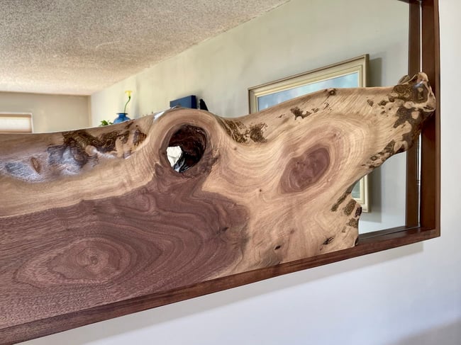 Walnut Mirror
