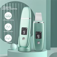 Ultrasonic Vibration Blackhead Remover Deep Cleansing Face Scrubber 