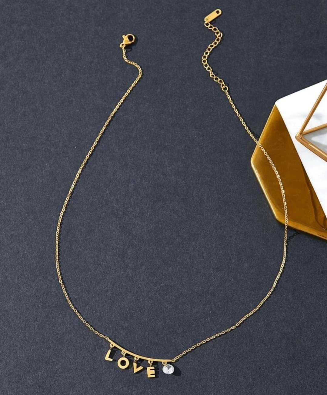Image of LOVE Pendant Necklace