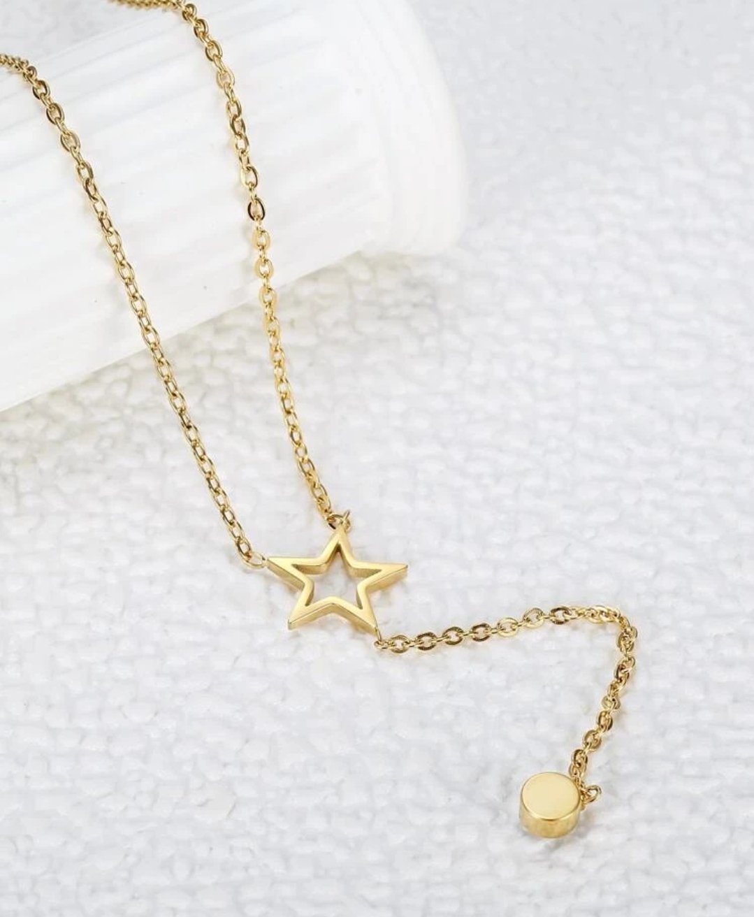 Image of Star Y Lariat Necklace