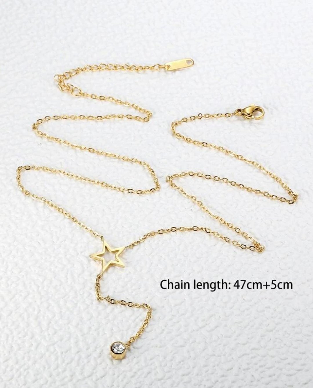 Image of Star Y Lariat Necklace