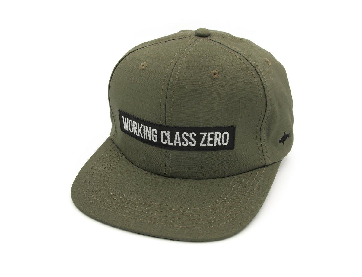 Standard Logo 6 Panel Hat OD GREEN WORKING CLASS ZERO standard-logo-6-panel-hat-od-green-working-class-zero
