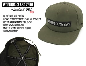 Image of Standard Logo 6 Panel Hat (OD GREEN)